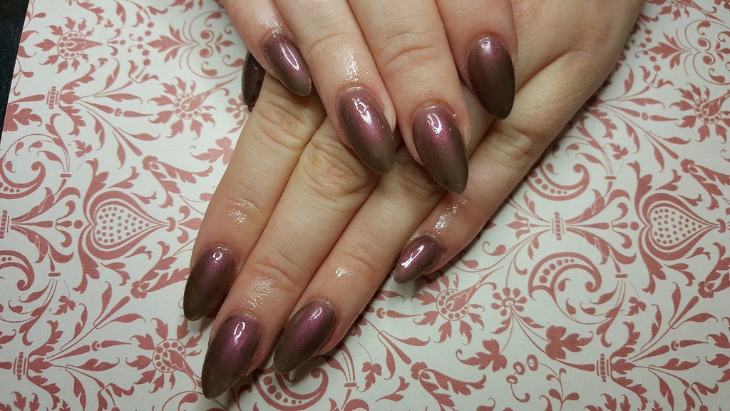 Acrylic  nails with gel Polish