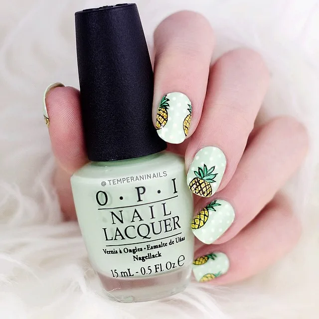 colorful nail polish