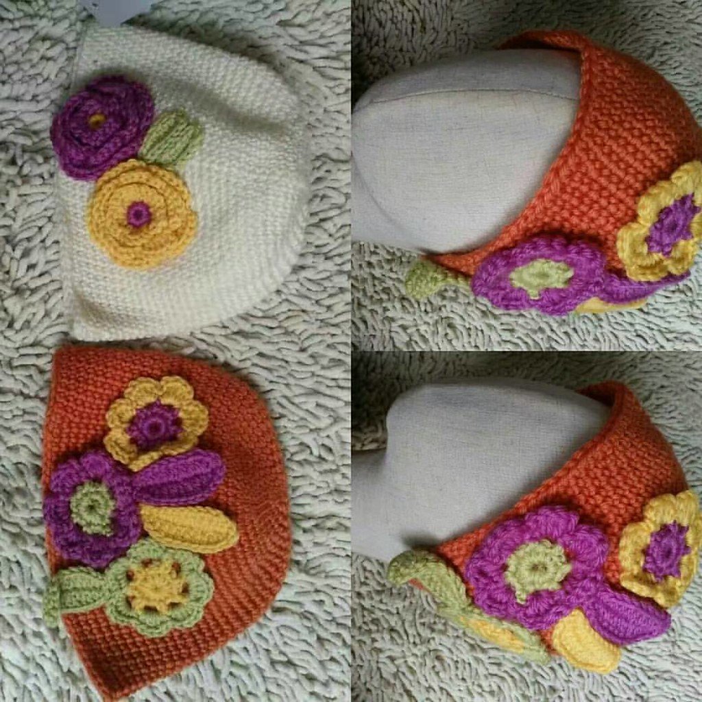 #flower#bobblehat #fleeced #elegant #cute  #hat #gloves #brand #accessory #yam #crocheting #colorful #crochet #knit #headwrap #girls #blogger #pattern #new #style  #knitting  #winter #gift #stylist  #snow #design #fashionclothesoutlet #handmade A411125  1