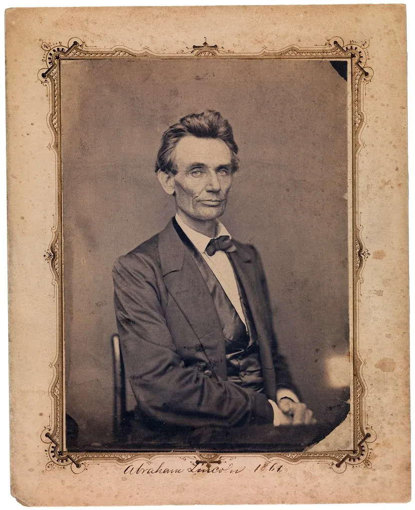 Abraham Lincoln, after nomination for President, 1860
