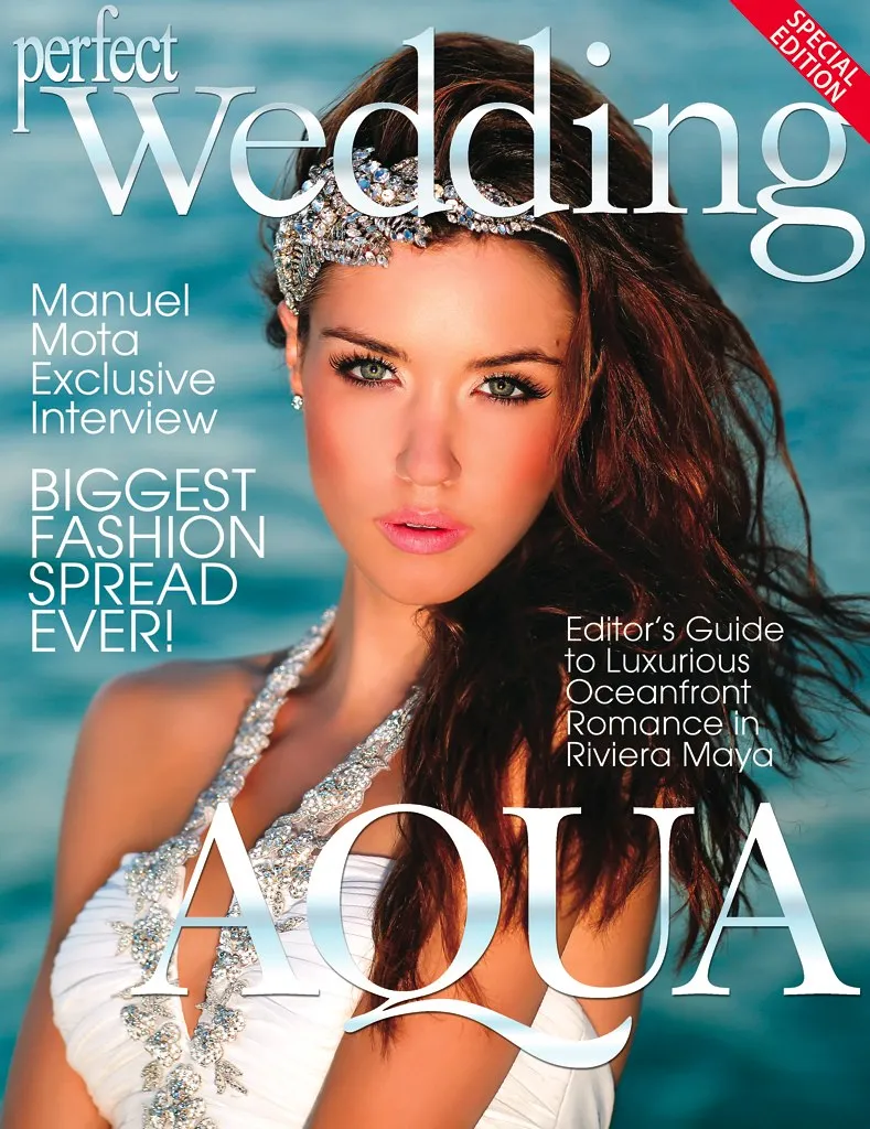 Charity Plamondon / Perfect Wedding Magazine Aqua Issue