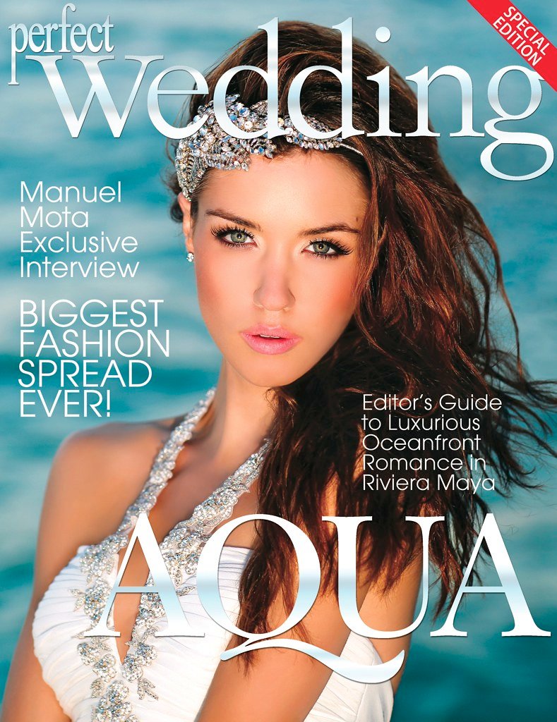 Charity Plamondon / Perfect Wedding Magazine Aqua Issue