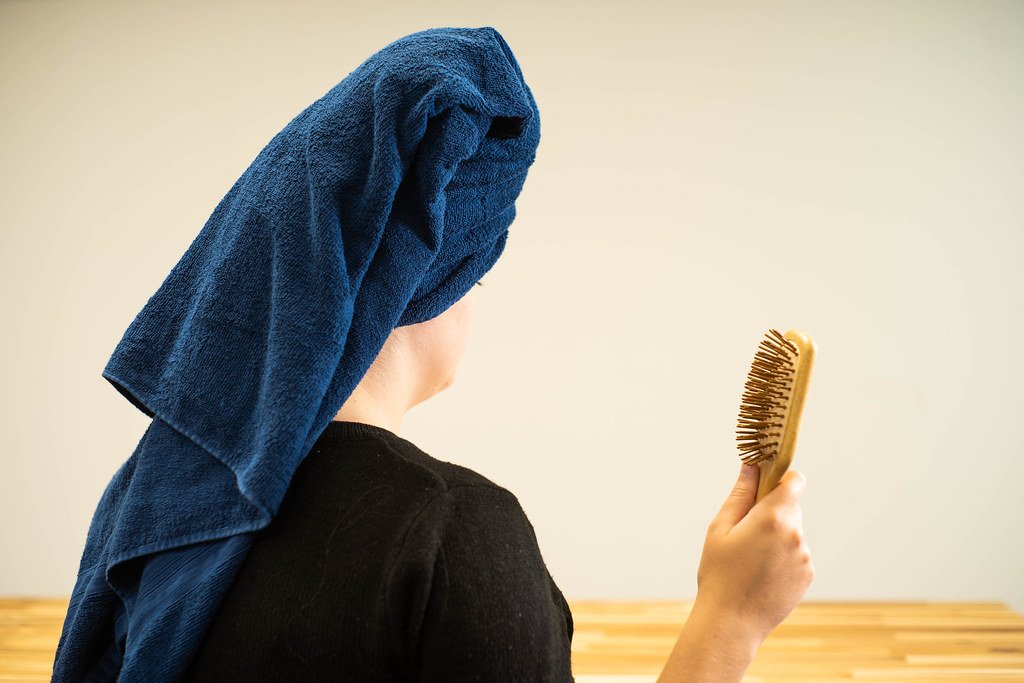 Brushing Wet Hair