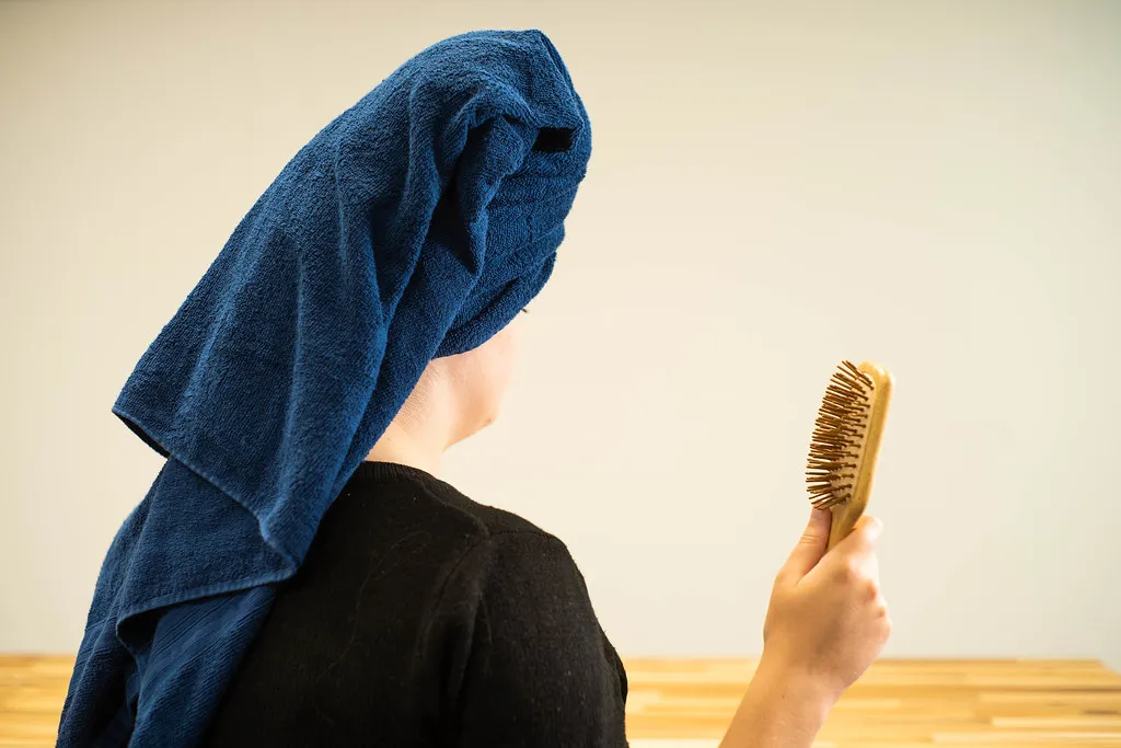 Brushing Wet Hair
