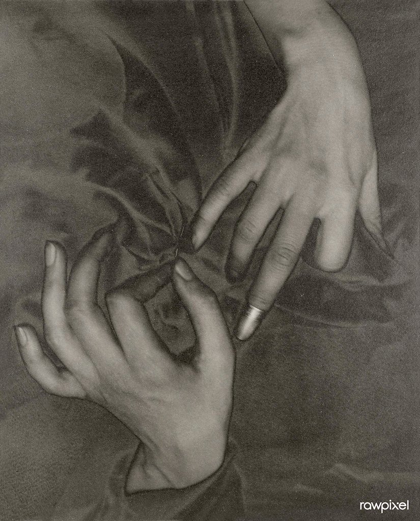 Georgia O’Keeffe—Hands and Thimble (1919) by Alfred Stieglitz. Original from The Art Institute of Chicago. Digitally enhanced by rawpixel.