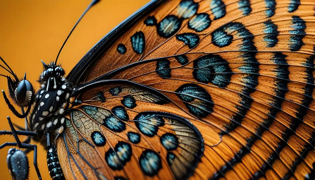 Butterfly preparation - Macro boosted magnification 2 x 1