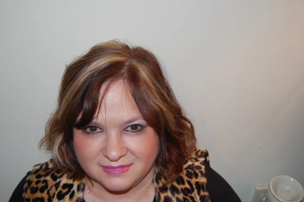 Pink/brown smoky eye