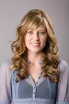Long blonde hair with highlights