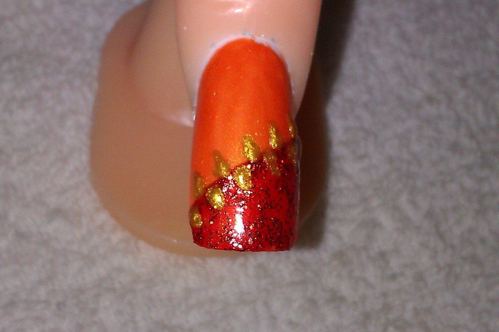 5 Simple and Easy Orange Nail Art Design Ideas for Beginners