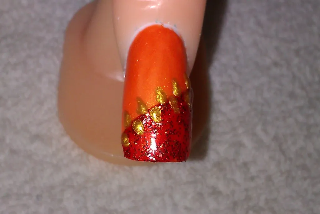 5 Simple and Easy Orange Nail Art Design Ideas for Beginners