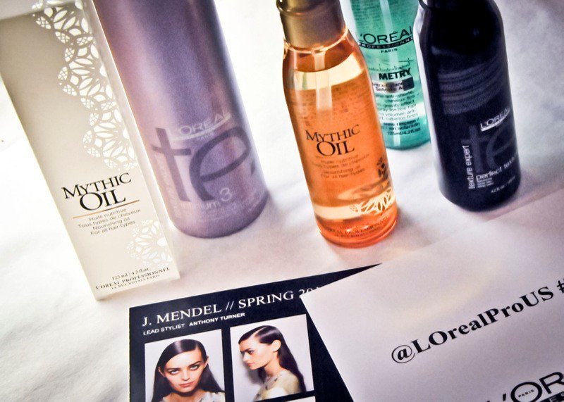 L'Oreal Professional J. MENDEL SS 2014 NYFW