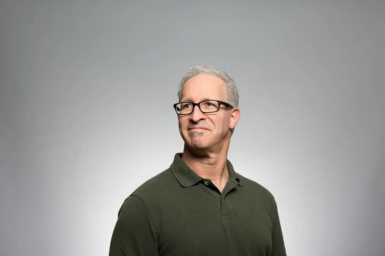 adult, casual, caucasian, glasses, happiness, happy, joy, male, man, white hair, polo shirt, eyeglasses, portrait, man, man, man, man, man