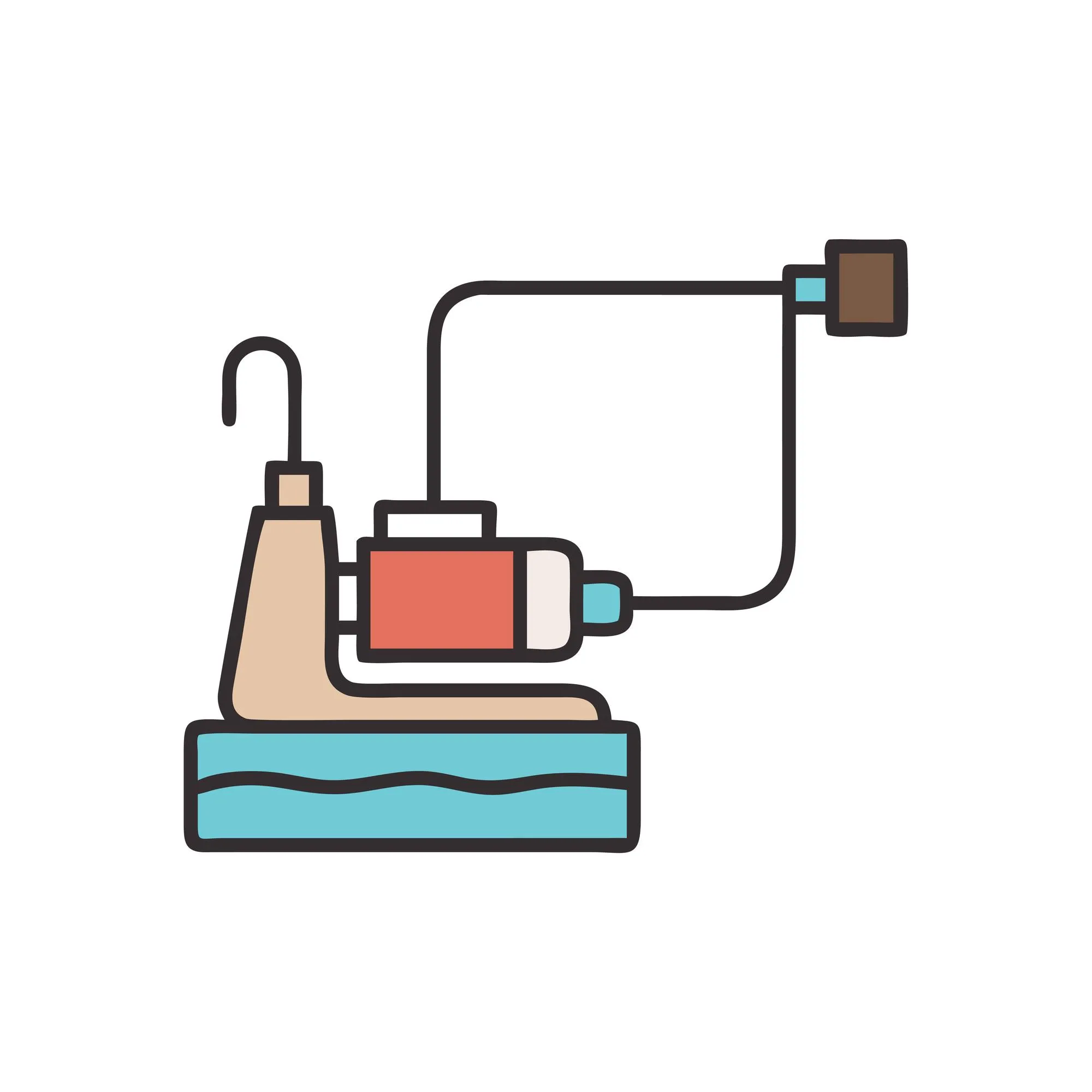 Icon of an electronic device or product