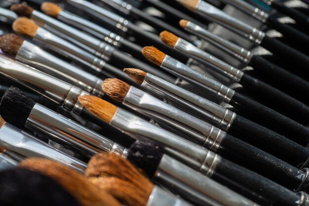 Makeup brush background beauty cosmeticxA