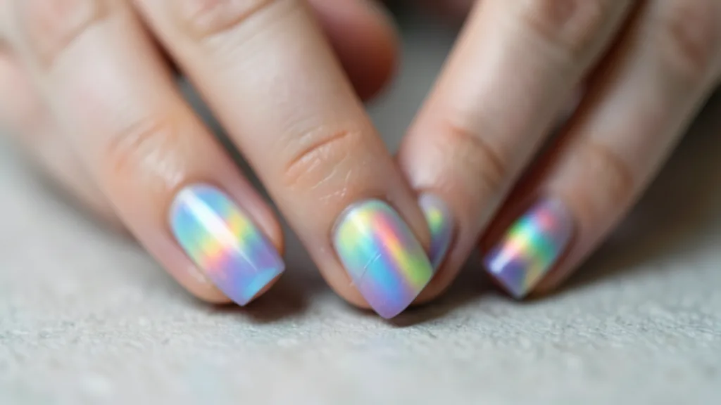Paznokcie „aurora nails” – jak uzyskać efekt zorzy polarnej na paznokciach za pomocą magnetycznych lakierów i pyłków?